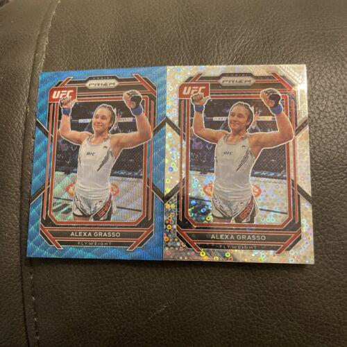 Alexa Grasso 2023 Panini Prizm Under Card UFC Base #121 Blue