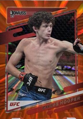 Chase Hooper 2022 Panini Donruss UFC Base #186 Orange
