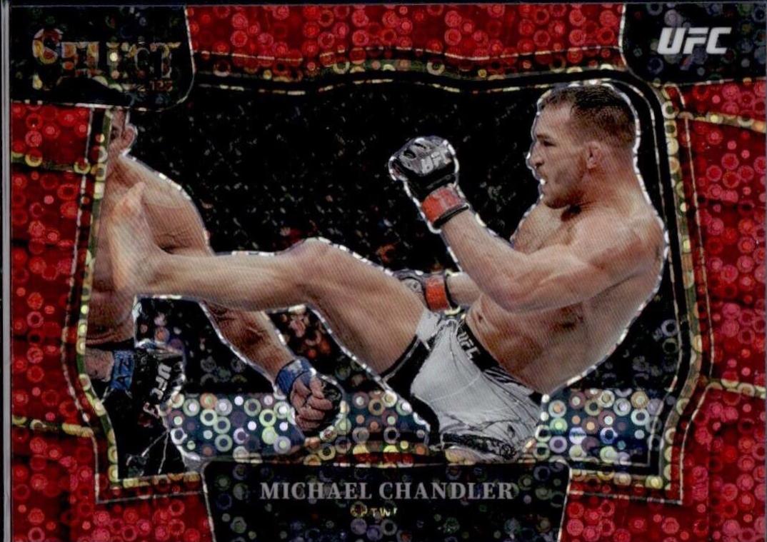 Michael Chandler 2023 Panini Select UFC Octagonside #273 Red Disco