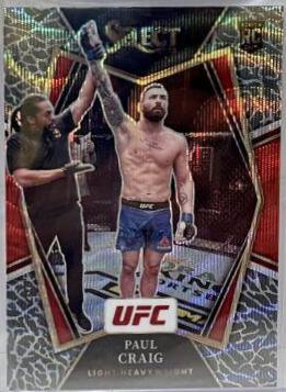 Paul Craig 2022 Panini Select UFC Premier Level #195 Elephant