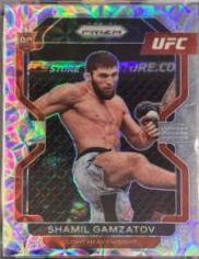 Shamil Gamzatov 2022 Panini Prizm UFC Base #182 Premium