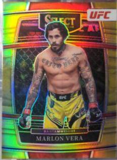 Marlon Vera 2022 Panini Select UFC Concourse #36 Gold