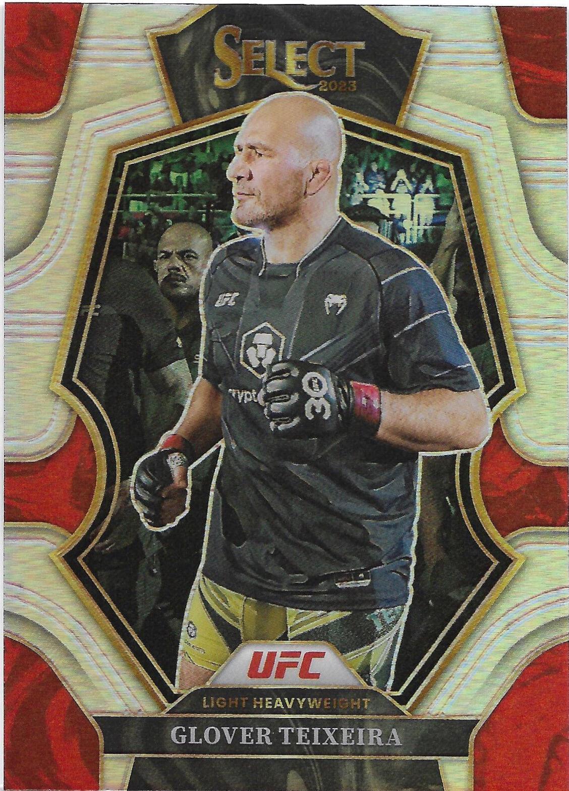 Glover Teixeira 2023 Panini Select UFC Premier Level #163 Silver