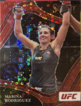 Marina Rodriguez 2022 Panini Select UFC Octagonside #233 Blue