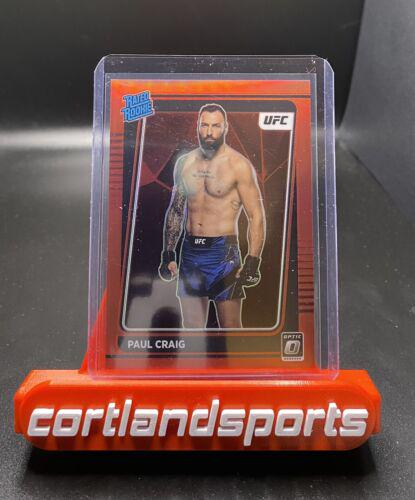Paul Craig 2022 Panini Donruss Optic UFC Base #117 Red