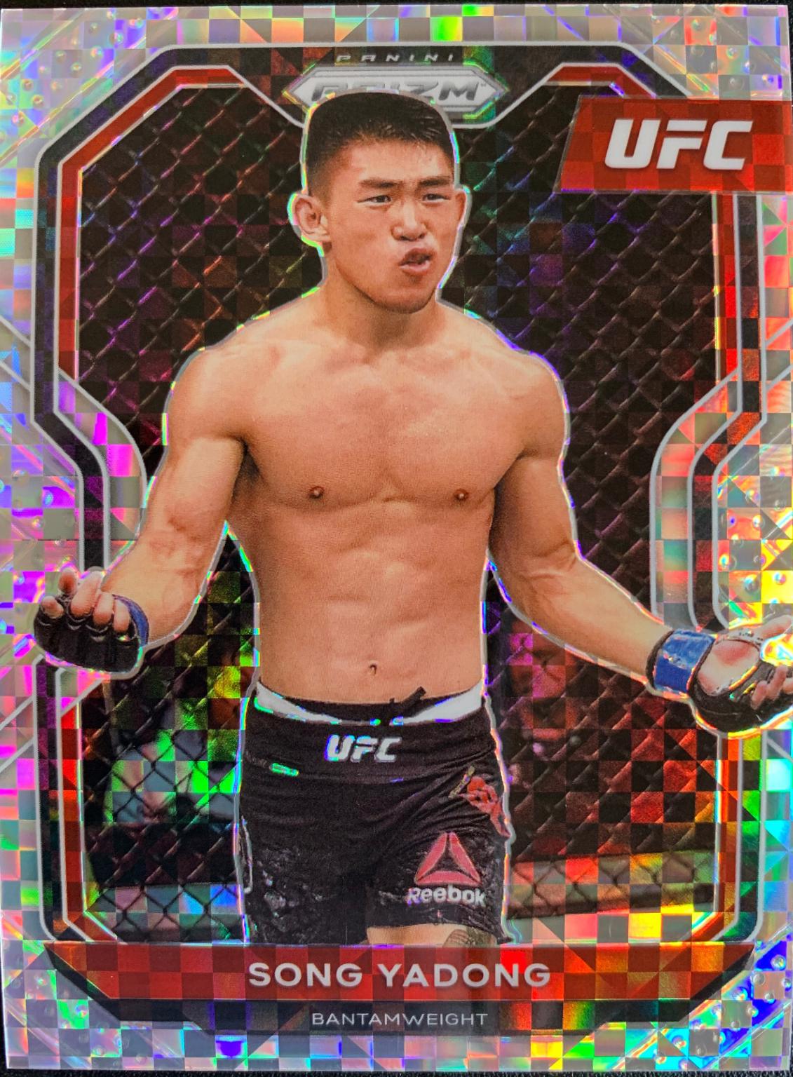 Song Yadong 2021 Panini Prizm UFC Base #97 Lucky Envelopes