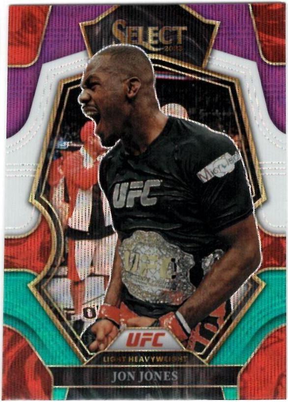 Jon Jones 2023 Panini Select UFC Octagonside #251 Tri Color