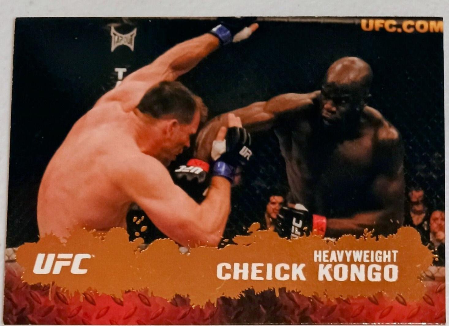 Cheick Kongo 2009 Topps UFC Round 2 Base #15 Bronze