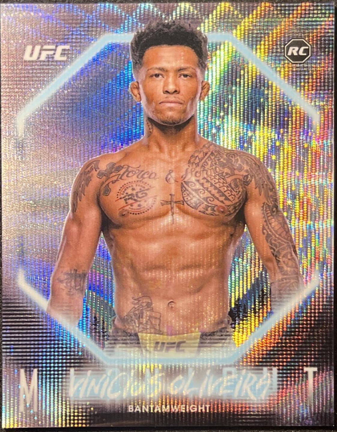Vinicius Oliveira 2025 Topps Midnight UFC Base #31 Moon Beam