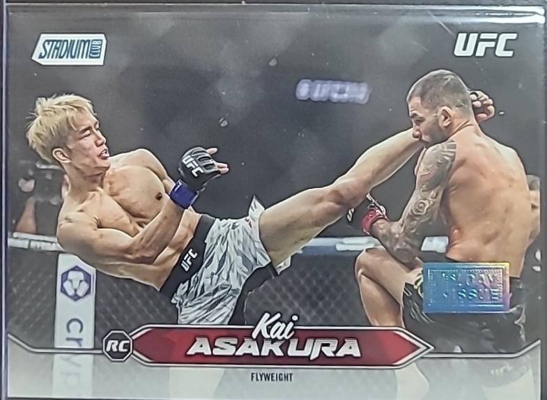 Kai Asakura 2025 Topps Stadium Club UFC Base #72 First Day Issue