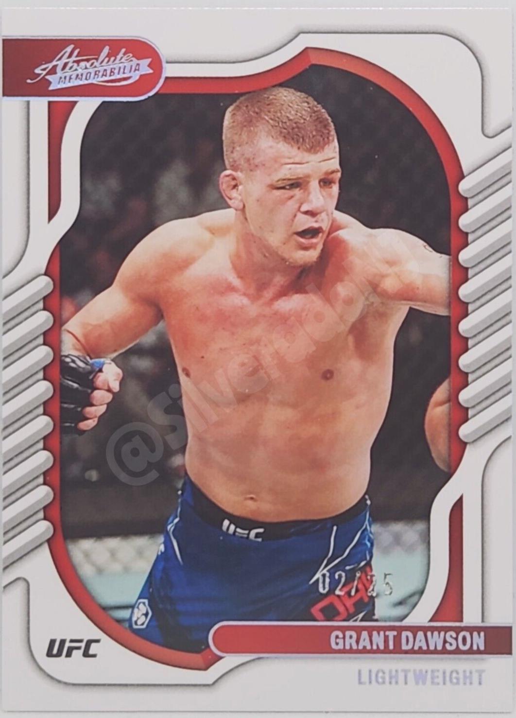 Grant Dawson 2023 Panini Chronicles UFC Base Absolute #128 Silver