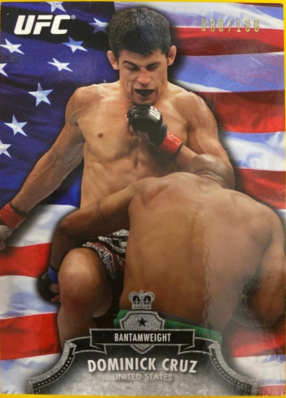 Dominick Cruz 2012 Topps UFC Bloodlines Base #66 Flag