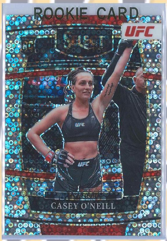 Casey O'Neill 2022 Panini Select UFC Concourse #53 Disco