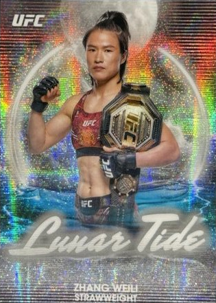 Zhang Weili 2025 Topps Midnight UFC Lunar Tide #LT-5 Daybreak