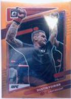 Dustin Poirier 2022 Panini Donruss Optic UFC Base #2 Orange