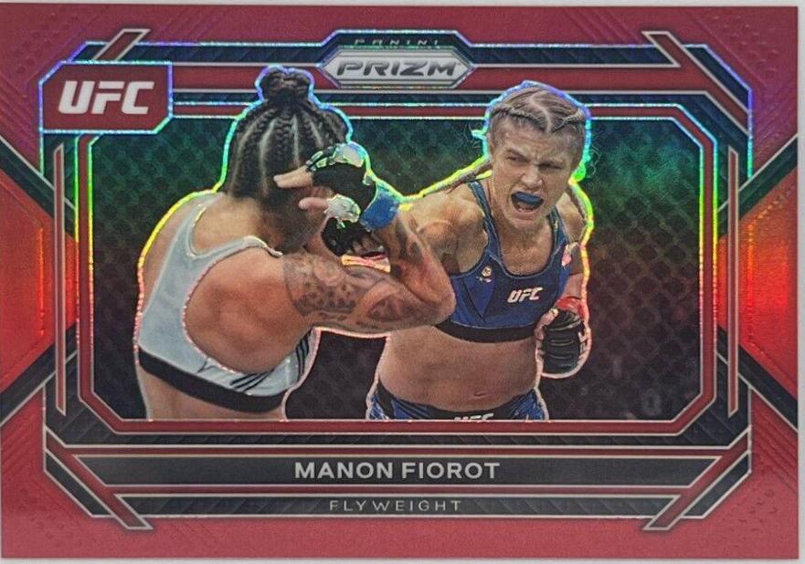 Manon Fiorot 2023 Panini Prizm UFC Base #95 Red