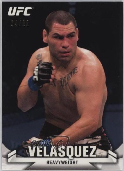 Cain Velasquez 2013 Topps UFC Knockout Base #97 Blue