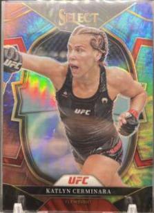 Katlyn Cerminara 2023 Panini Select UFC Concourse #57 Tie Dye