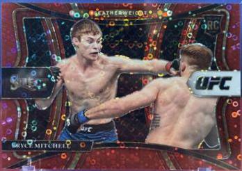 Bryce Mitchell 2021 Panini Select UFC Premier Level #108 Red Disco