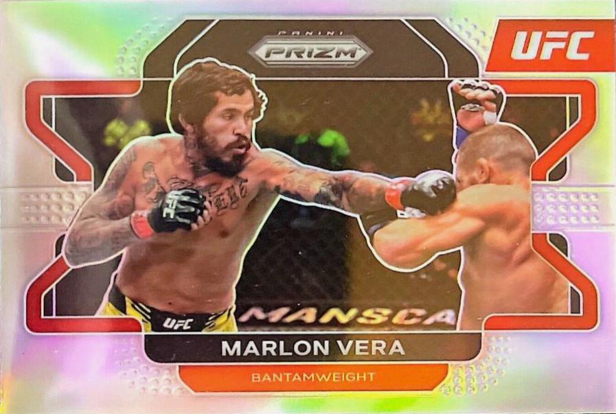 Marlon Vera 2022 Panini Prizm UFC Base #56 Silver