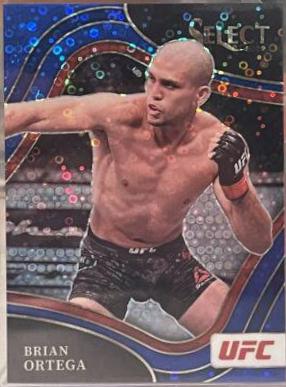 Brian Ortega 2022 Panini Select UFC Octagonside #255 Blue Disco