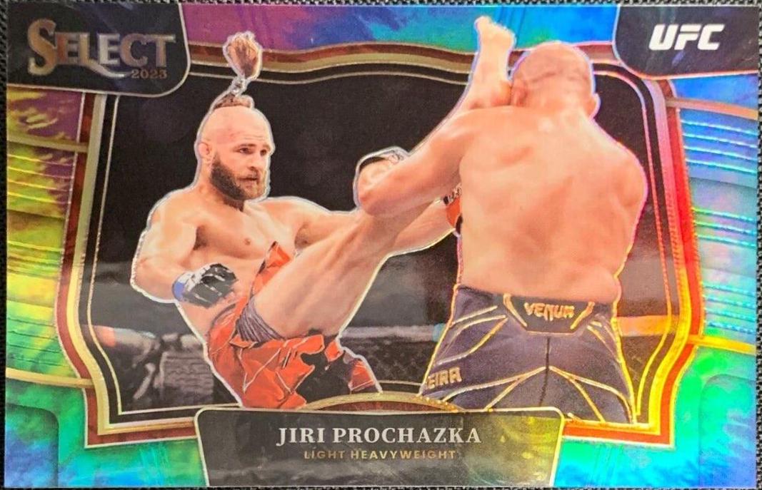 Jiri Prochazka 2023 Panini Select UFC Octagonside #241 Tie Dye