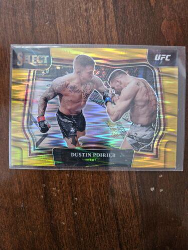 Dustin Poirier 2023 Panini Select UFC Mezzanine #371 Gold