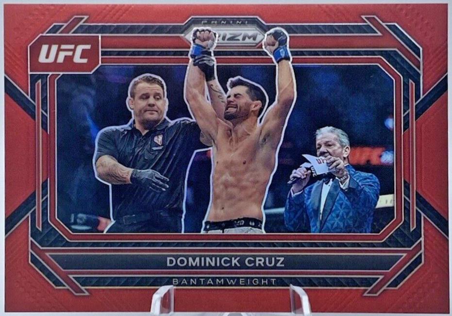 Dominick Cruz 2023 Panini Prizm UFC Base #90 Red