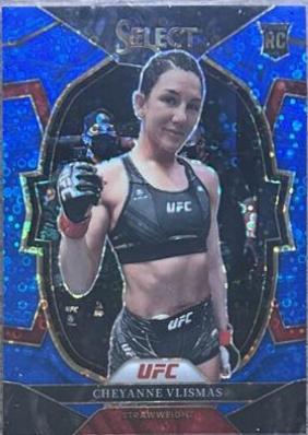 Cheyanne Vlismas 2023 Panini Select UFC Concourse #80 Blue Disco