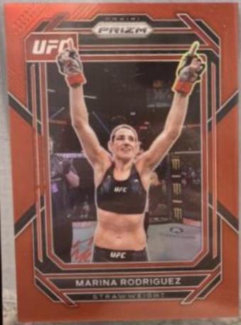 Marina Rodriguez 2023 Panini Prizm UFC Base #102 Red