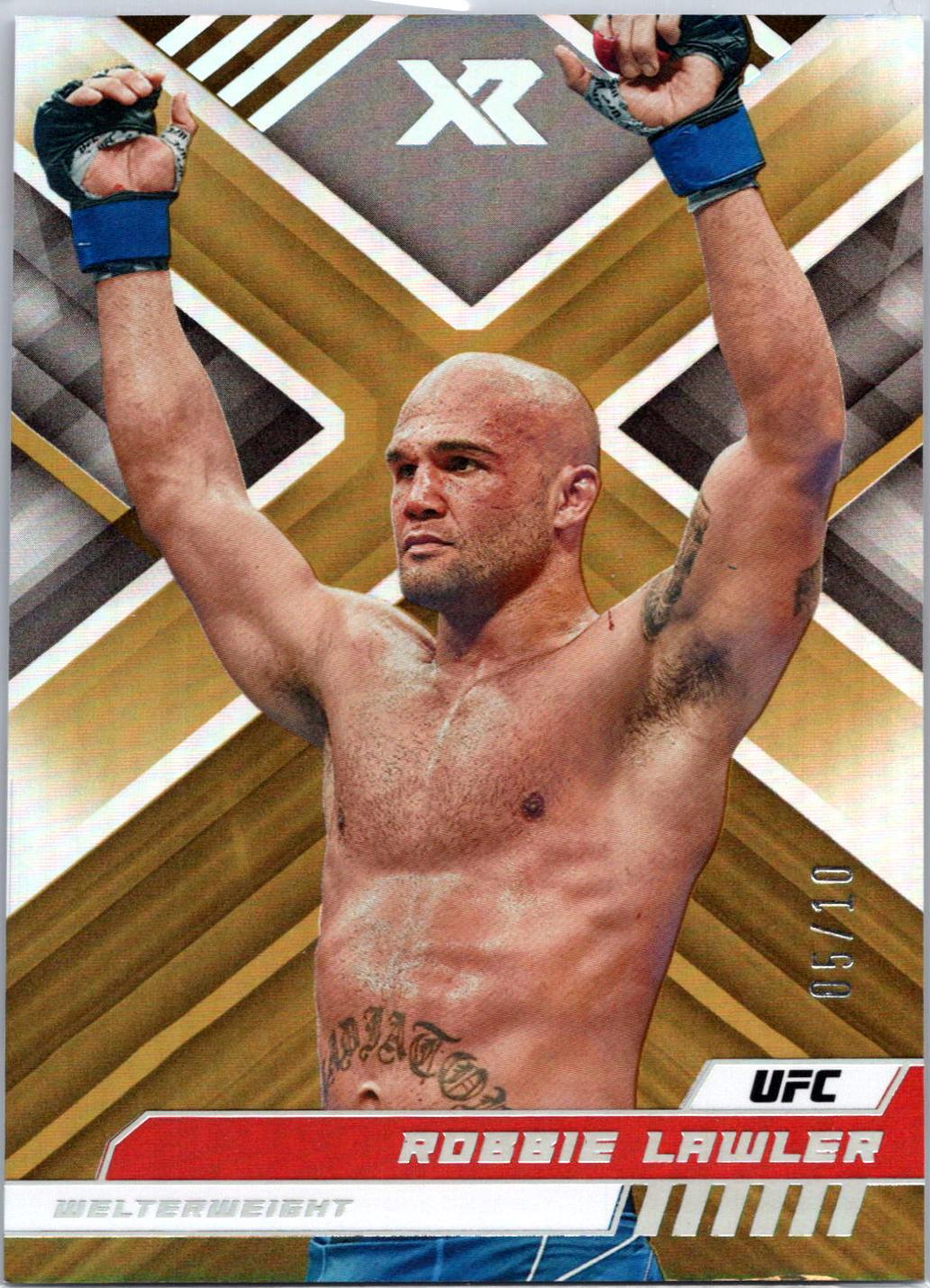 Robbie Lawler 2023 Panini Chronicles UFC Base XR #286 Gold