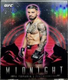 Ilia Topuria 2024 Topps Midnight UFC Base #82 Twilight