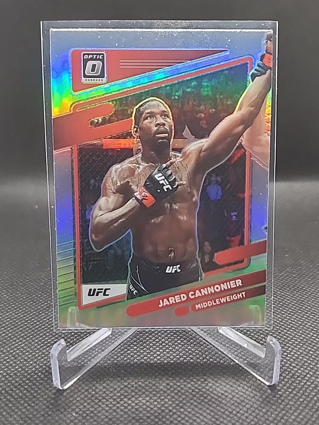 Jared Cannonier 2022 Panini Donruss Optic UFC Base #26 Holo