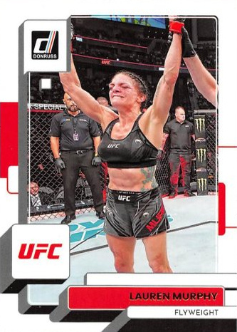 Lauren Murphy 2023 Panini Donruss UFC Base #184 Press Proof Teal