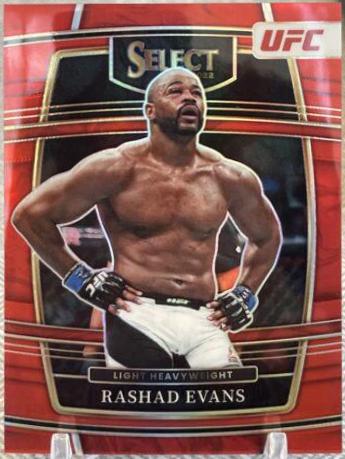 Rashad Evans 2022 Panini Select UFC Concourse #52 Red