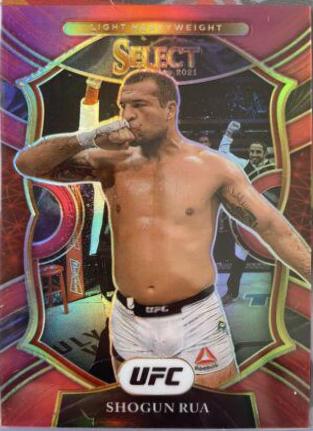 Mauricio Rua 2021 Panini Select UFC Concourse #41 Red
