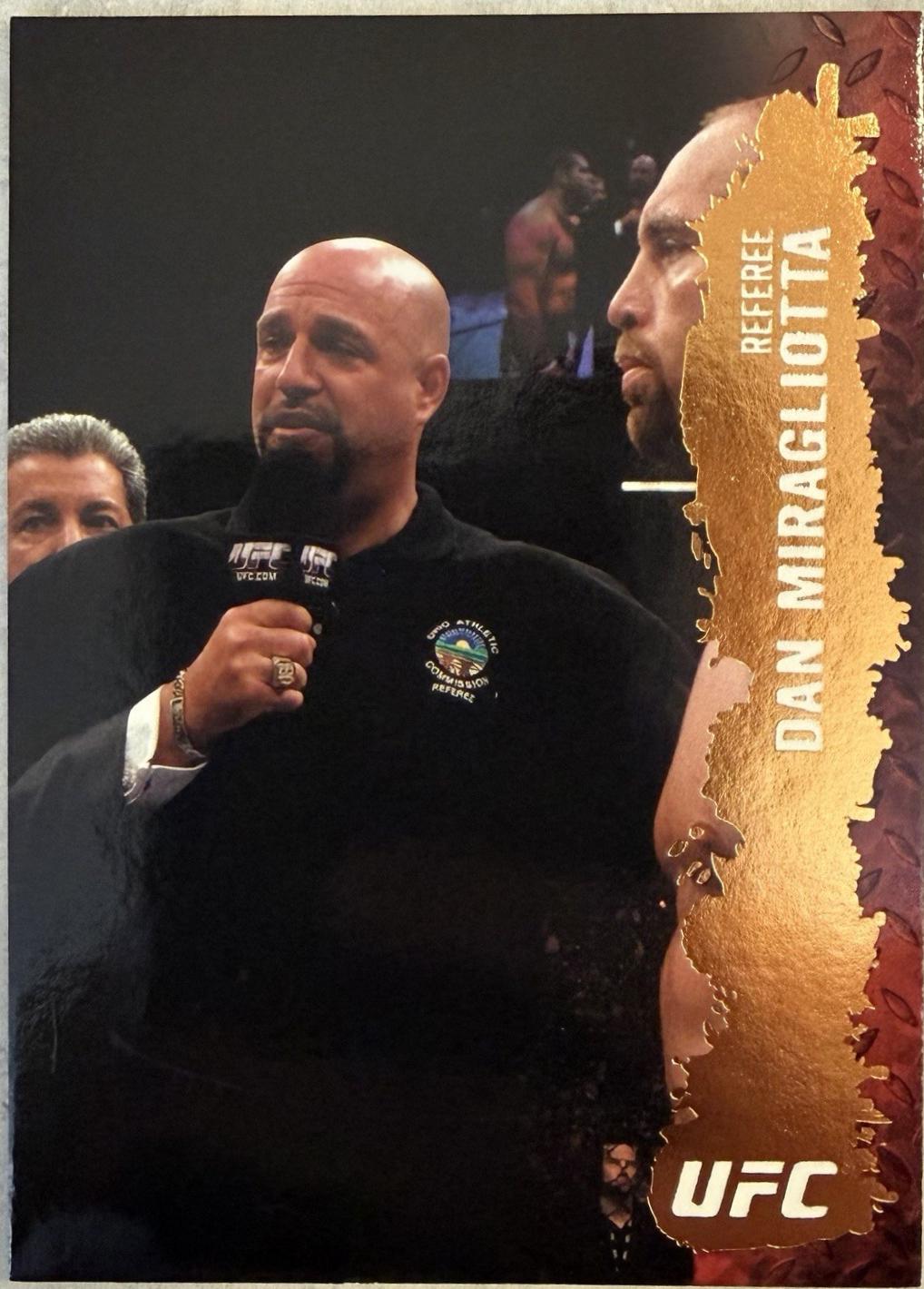 Dan Miragliotta 2009 Topps UFC Round 2 Base #150 Bronze