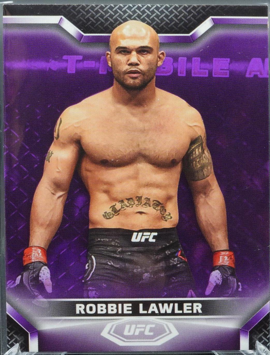 Robbie Lawler 2020 Topps UFC Knockout Base #88 Purple
