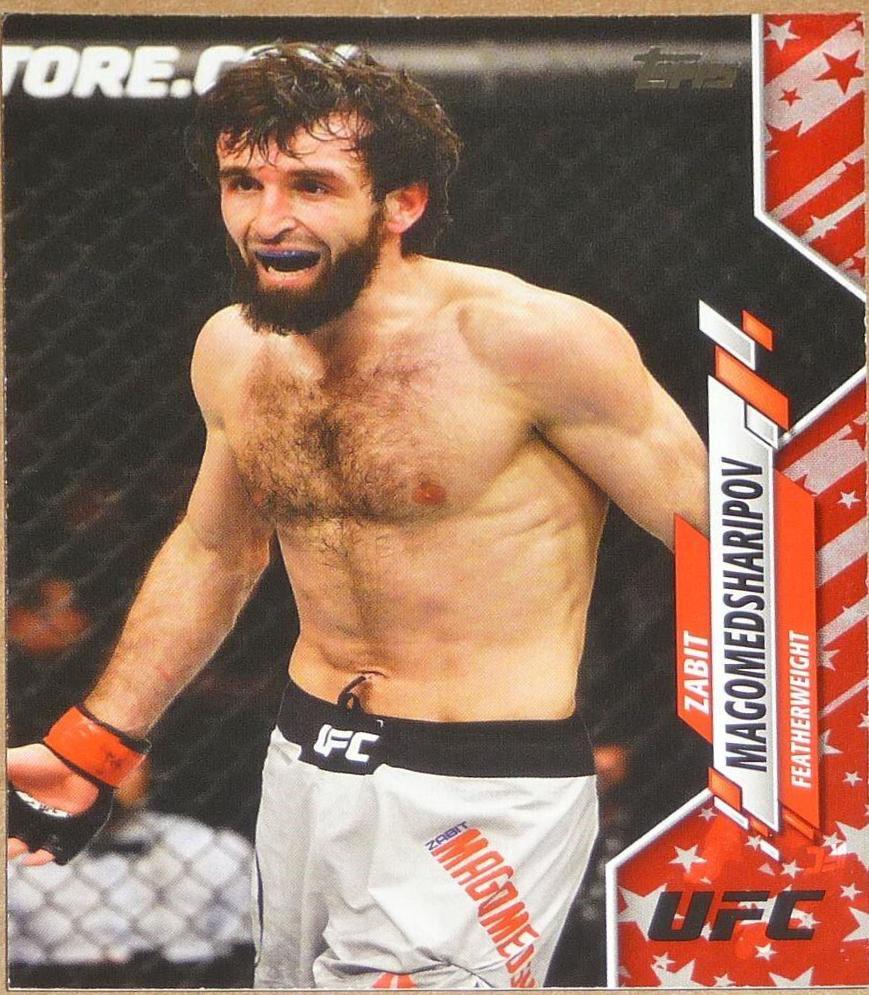 Zabit Magomedsharipov 2020 Topps UFC Base #12 Independence Day