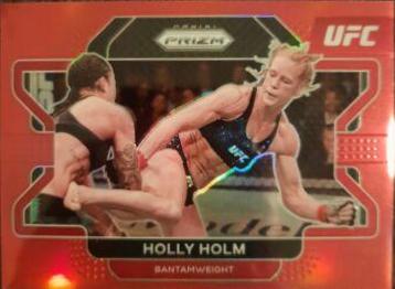 Holly Holm 2022 Panini Prizm UFC Base #3 Red