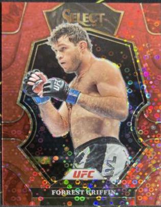 Forrest Griffin 2023 Panini Select UFC Octagonside #278 Red Disco