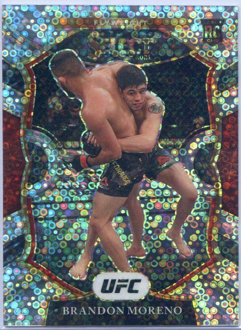 Brandon Moreno 2021 Panini Select UFC Concourse #96 Disco