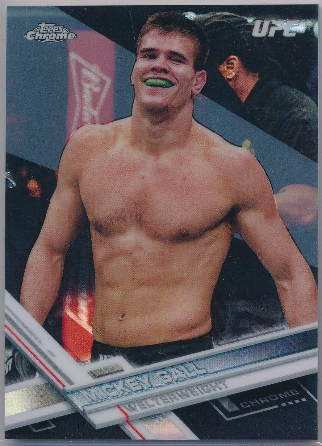 Mickey Gall 2017 Topps Chrome UFC Base #26 Black