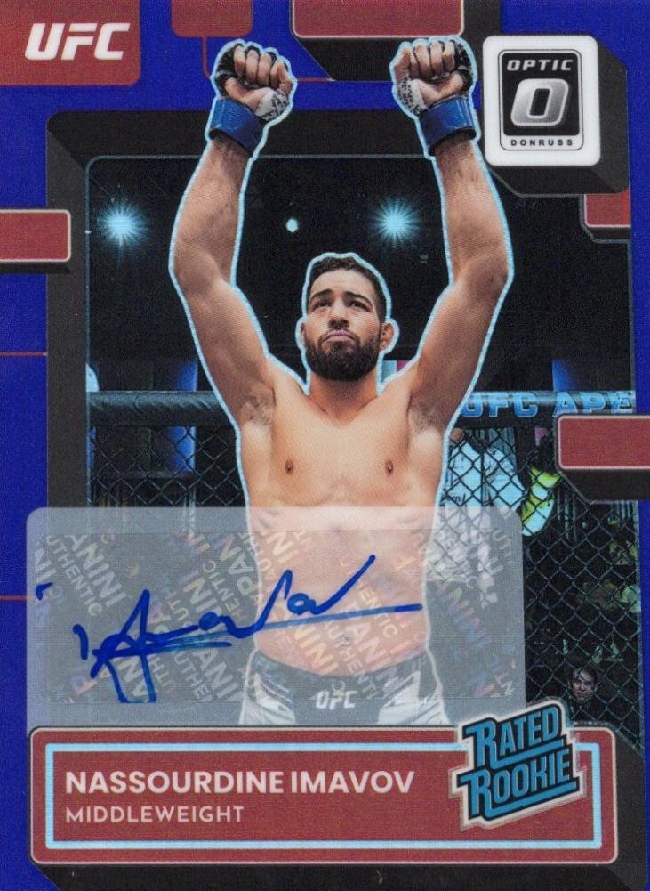 Nassourdine Imavov 2023 Panini Donruss Optic UFC Base #103 Purple