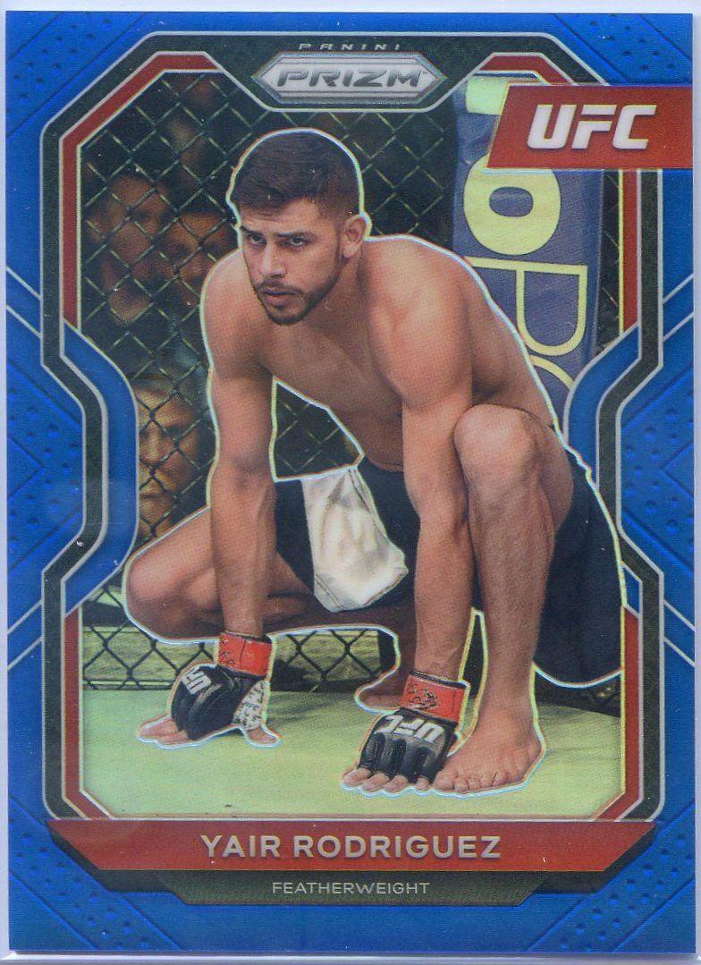 Yair Rodríguez 2021 Panini Prizm UFC Base #73 Blue