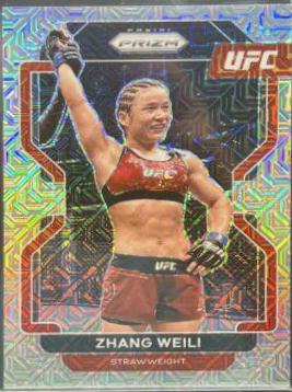 Zhang Weili 2022 Panini Prizm UFC Base #122 Mojo
