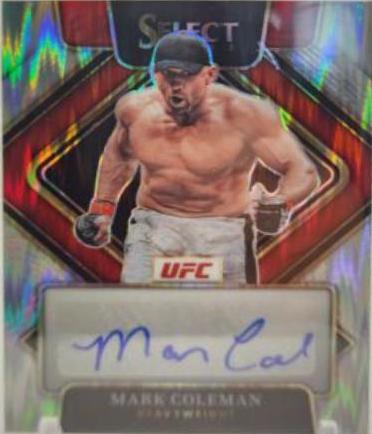 Mark Coleman 2022 Panini Select UFC Signatures #36 Flash