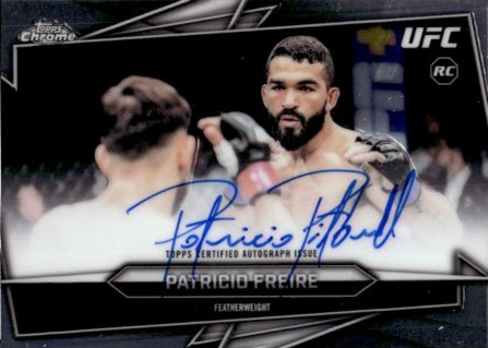 Patricio Freire 2026 Topps Chrome UFC Base Autographs #BAV-PL Superfractor