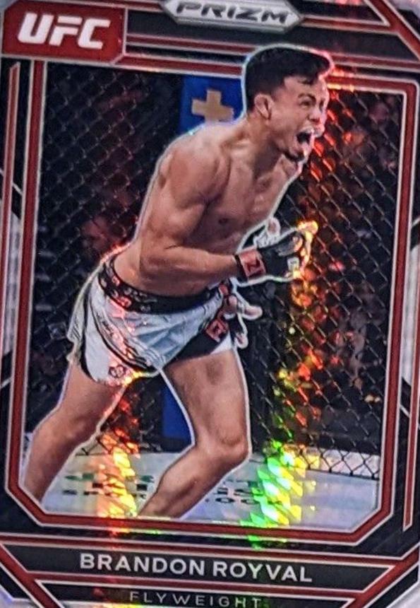 Brandon Royval 2023 Panini Prizm UFC Base #133 Hyper