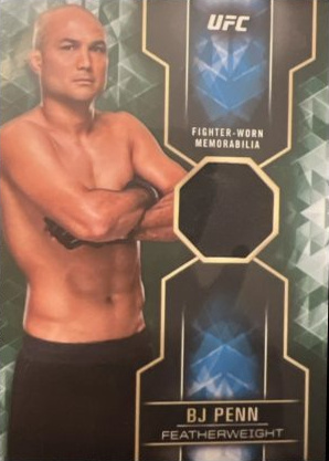BJ Penn 2017 Topps UFC Knockout Knockout Relics #KR-BP Red